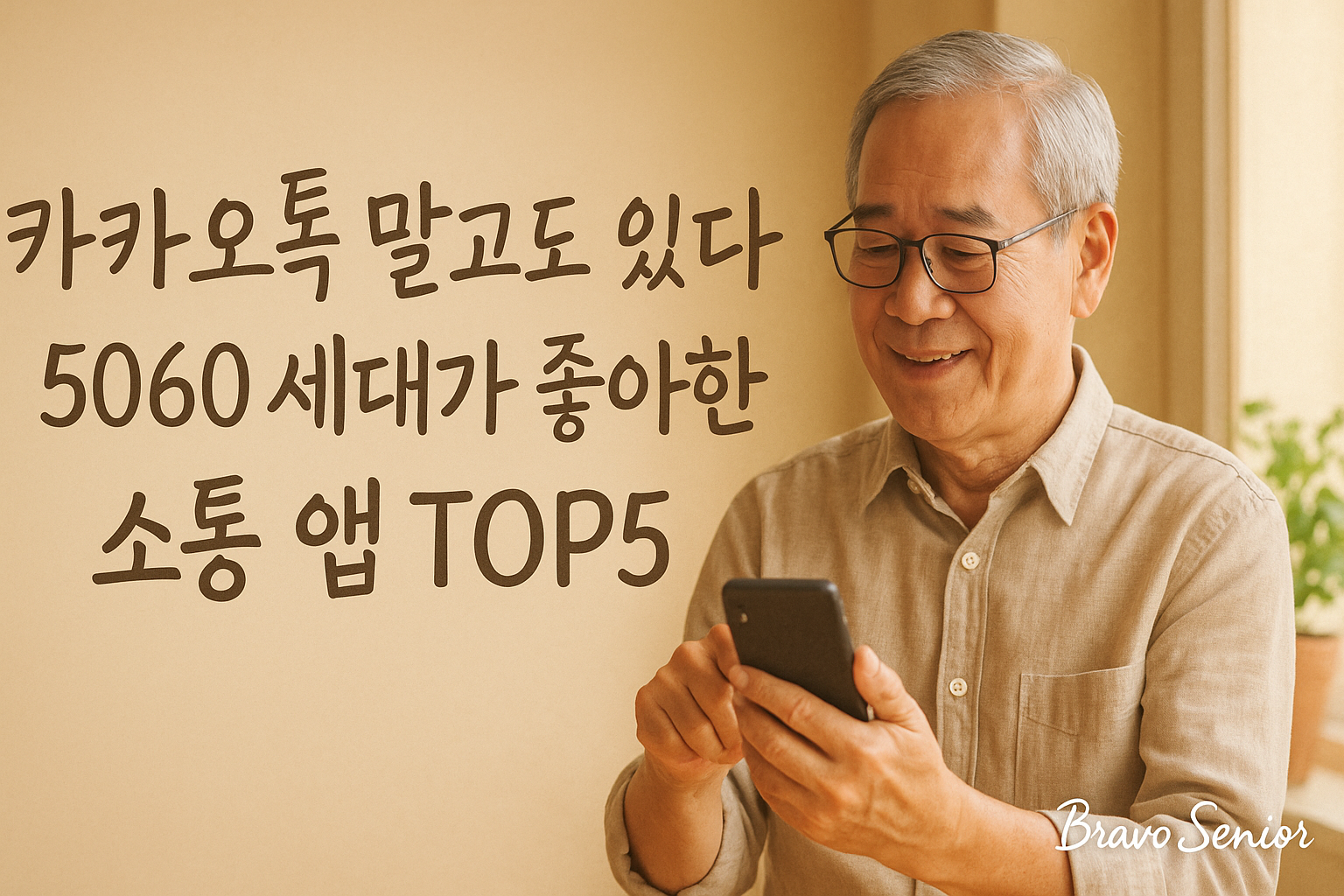 5060 세대가 좋아한 소통앱 대표이미지