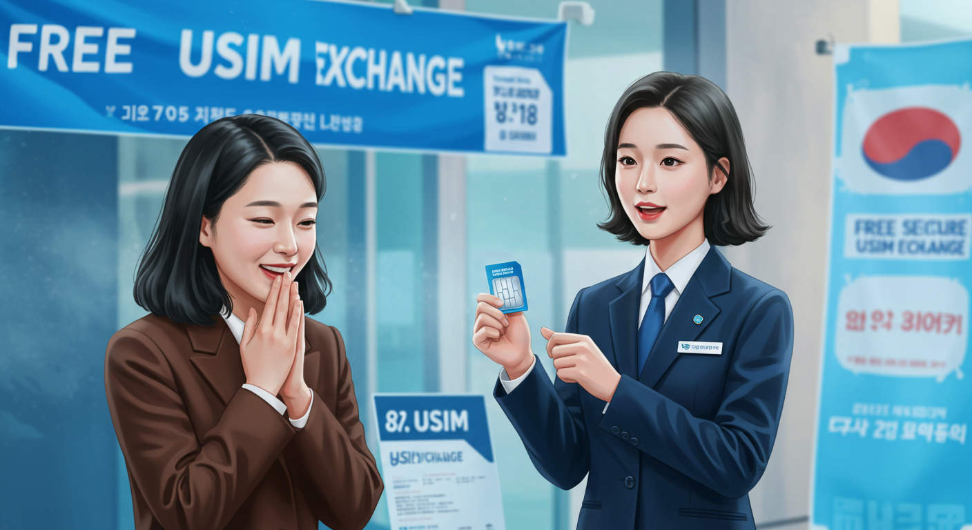 유심교체