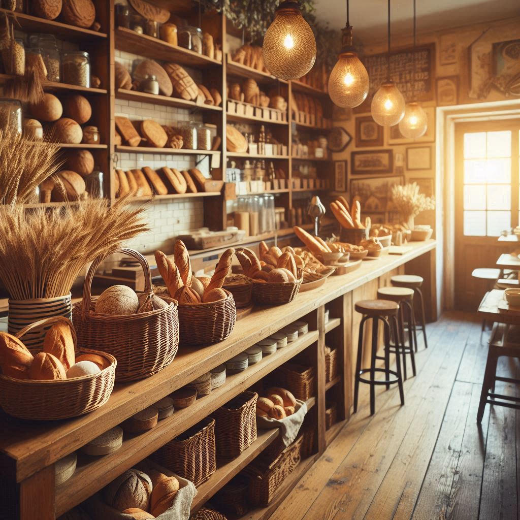베이커리 배경