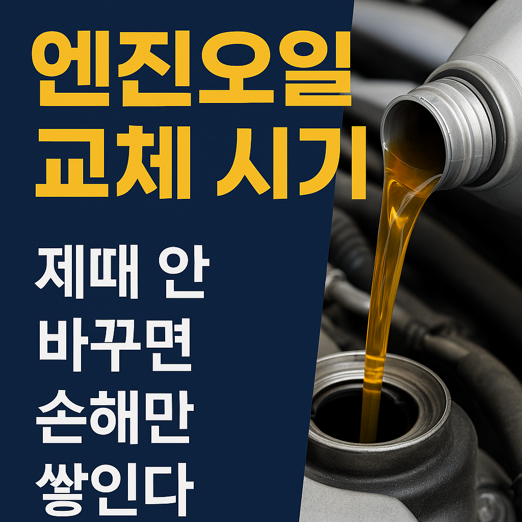 엔진오일 보충