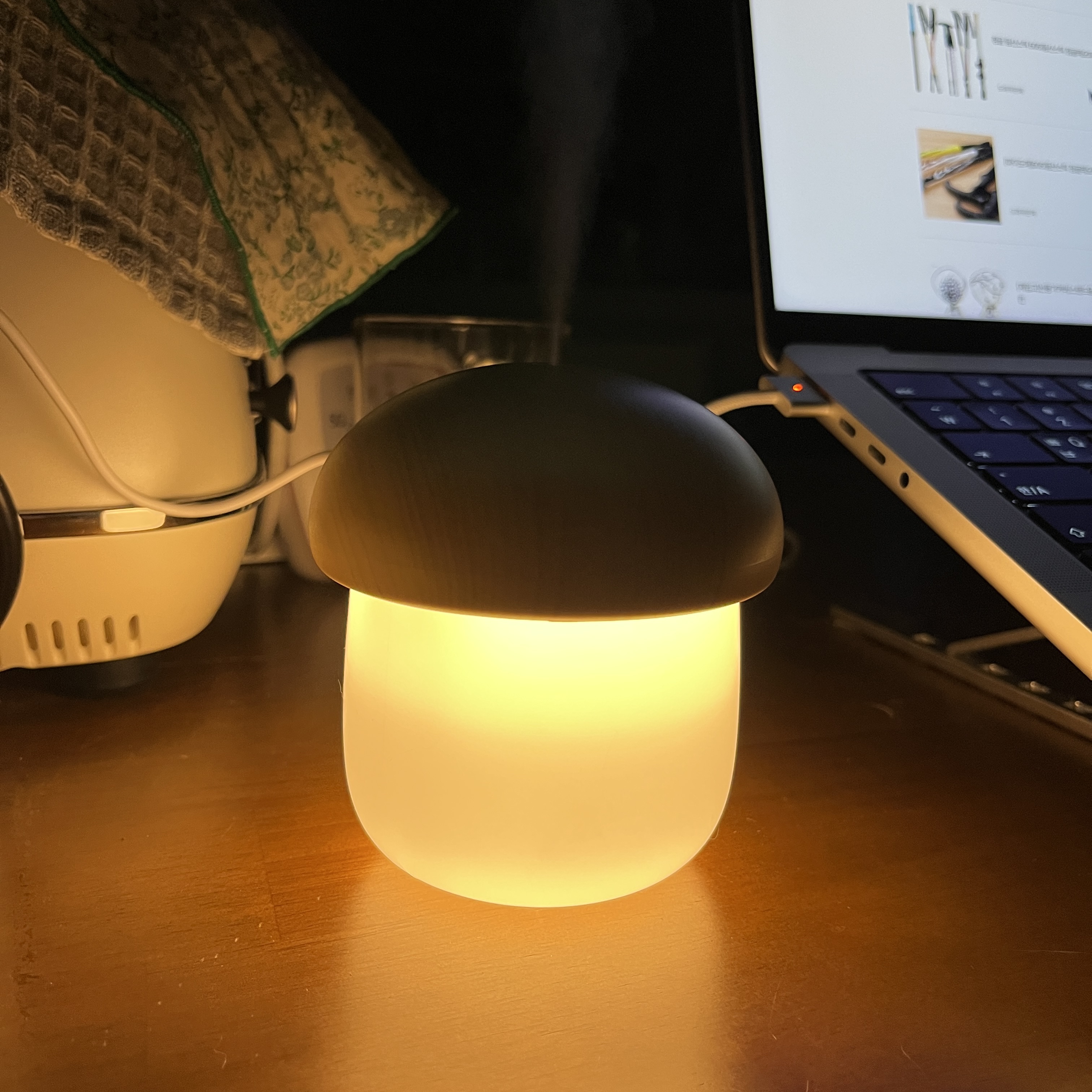 저소음 미니 초음파 가습기