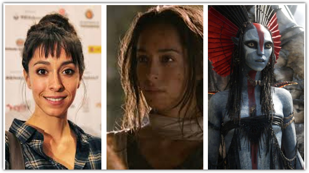 우나 채플린(좌측), 왕좌의 게임 출연(중간), 아바타4(우측)