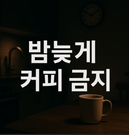 이 시간에 커피믹스, 수면파괴·혈당폭탄·위장자극 주의