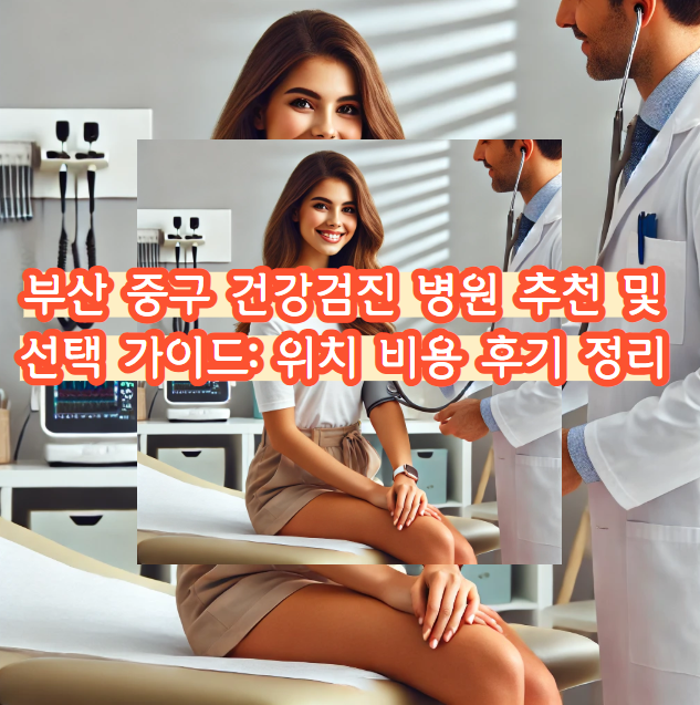 부산 중구 건강검진 병원 추천 및 선택 가이드: 위치 비용 후기 정리