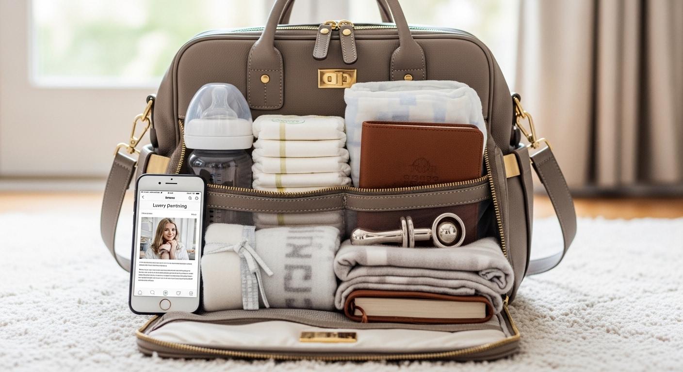 명품기저귀가방