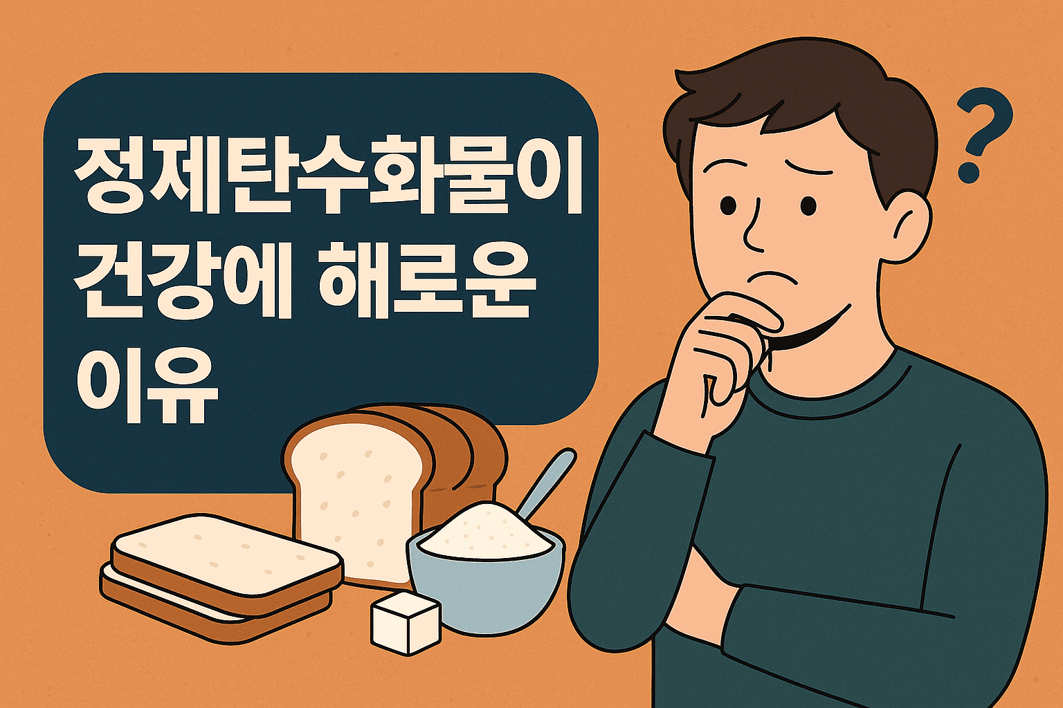 정제탄수화물이 해로운 이유