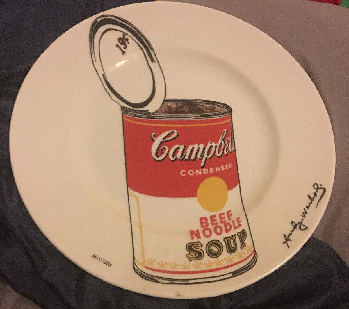 캠벨수프 접시