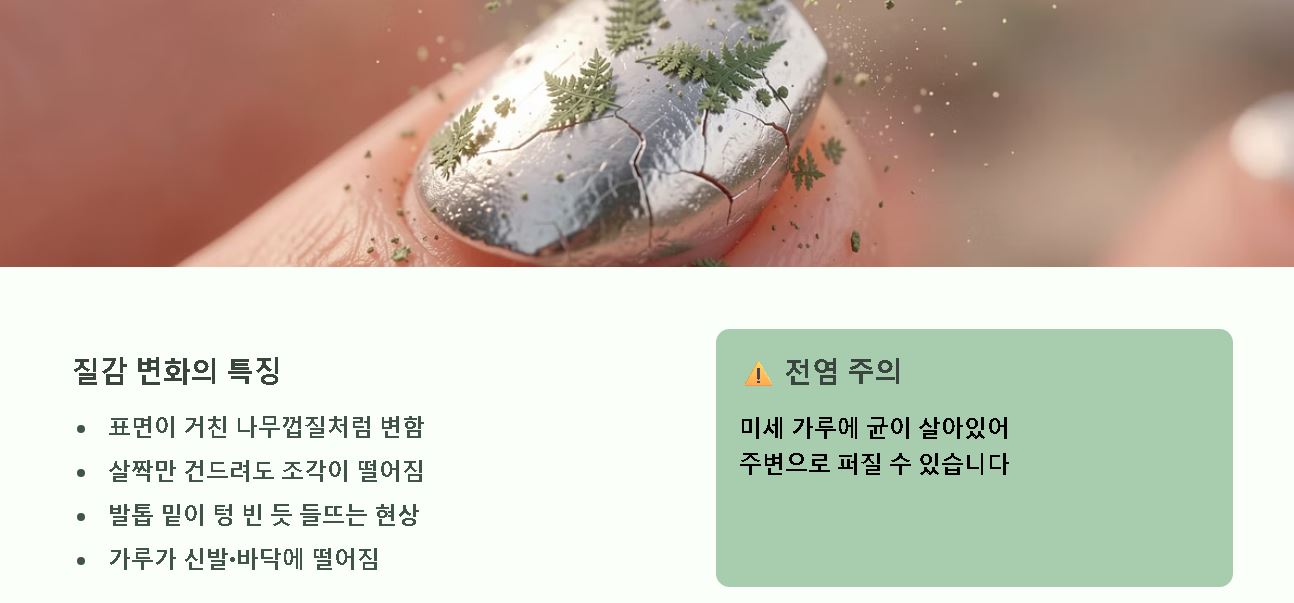 발톱 무좀 증상 초기신호