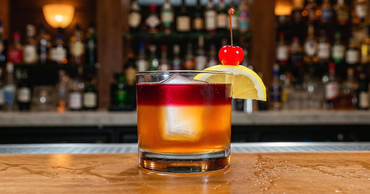 뉴욕 사워 황금 레시피 & 유래 및 완벽한 안주 추천