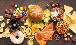 고지방 패스트푸드