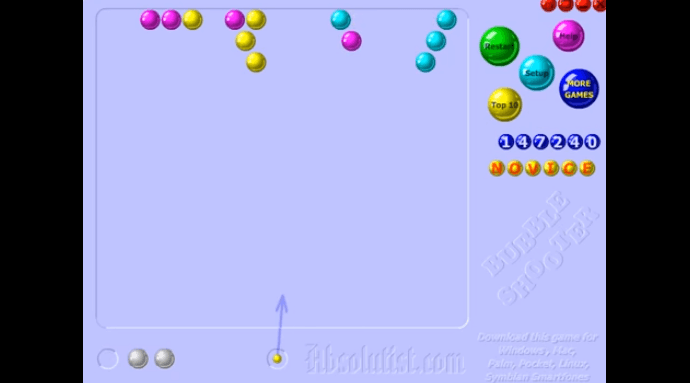 버블슈터 게임하기
