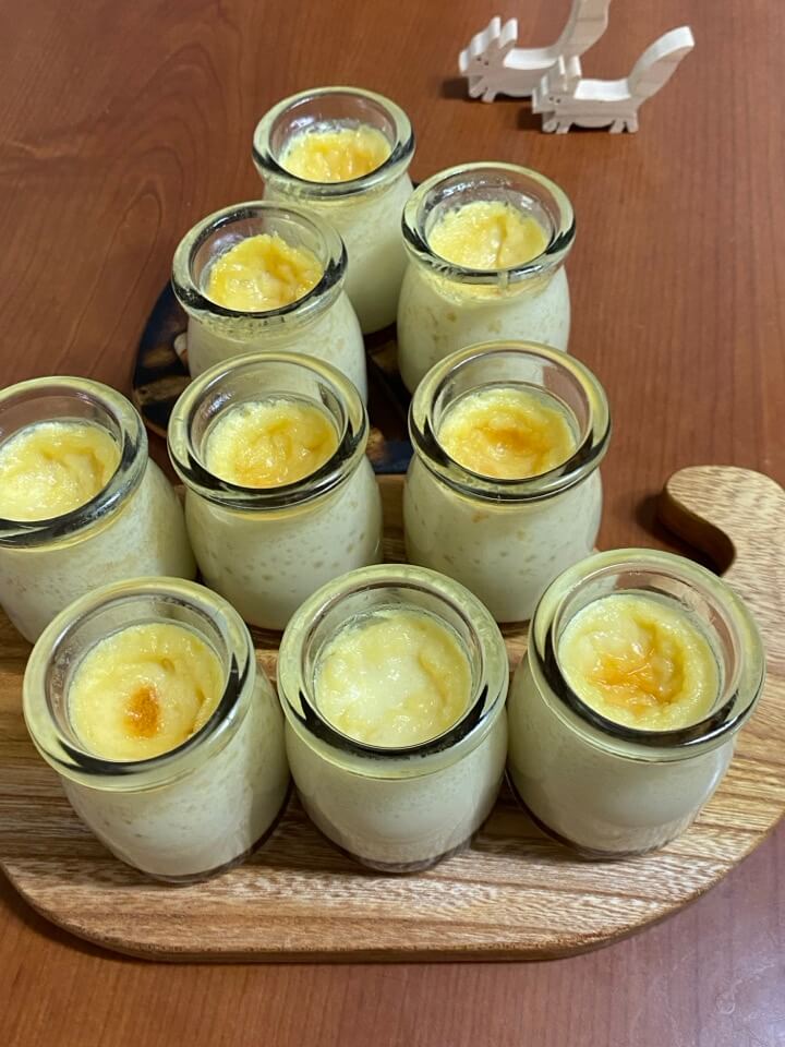 커스타드 푸딩 만들기