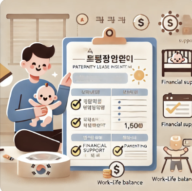 아빠 육아휴직 장려금, 유아휴직 급여와 함께 받을 수 있다고? 관련 사진