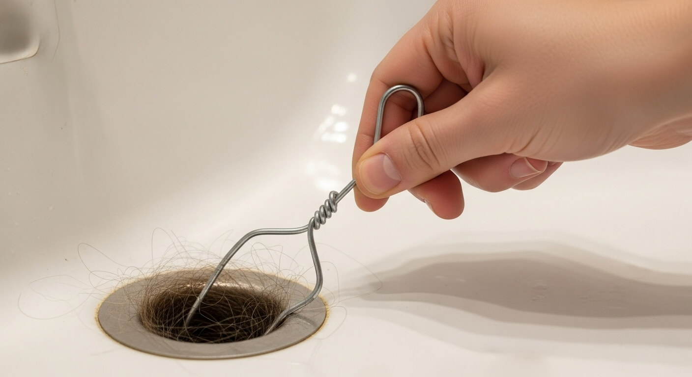 배수구 머리카락 막힘 해결방법 (악취&amp;#44;역류 걱정끝!) 