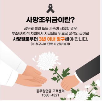 사망조위금