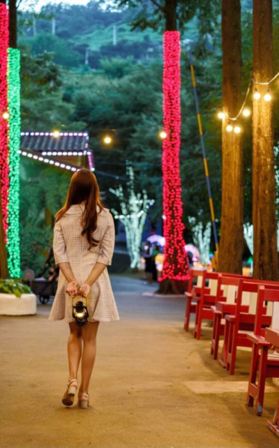 청도 프로방스 산타마을 빛축제 가족 여행지 추천