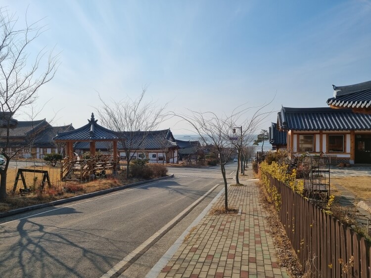 함평주평한옥마을 전경