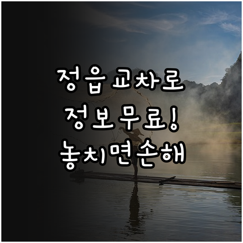 정읍 교차로 구인구직 부동산 중고차 ..