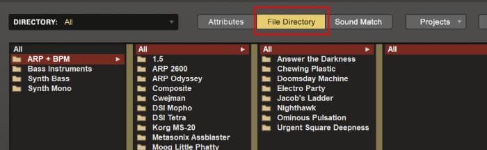 파일 디렉토리 모드