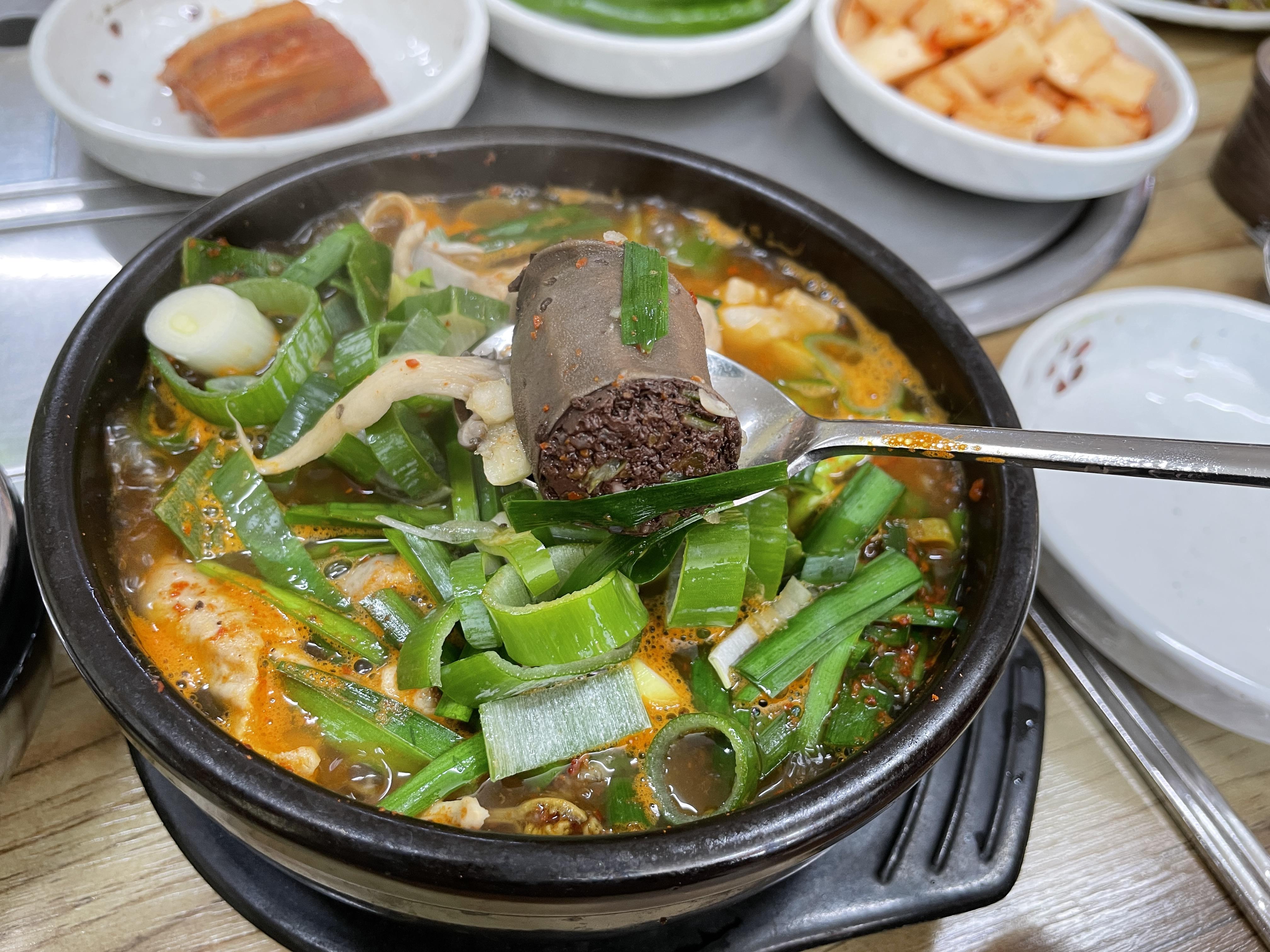 전주 순대국밥 맛집 피순대국밥