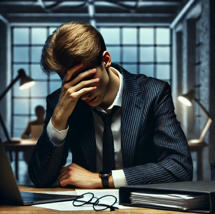 피곤한 직장인