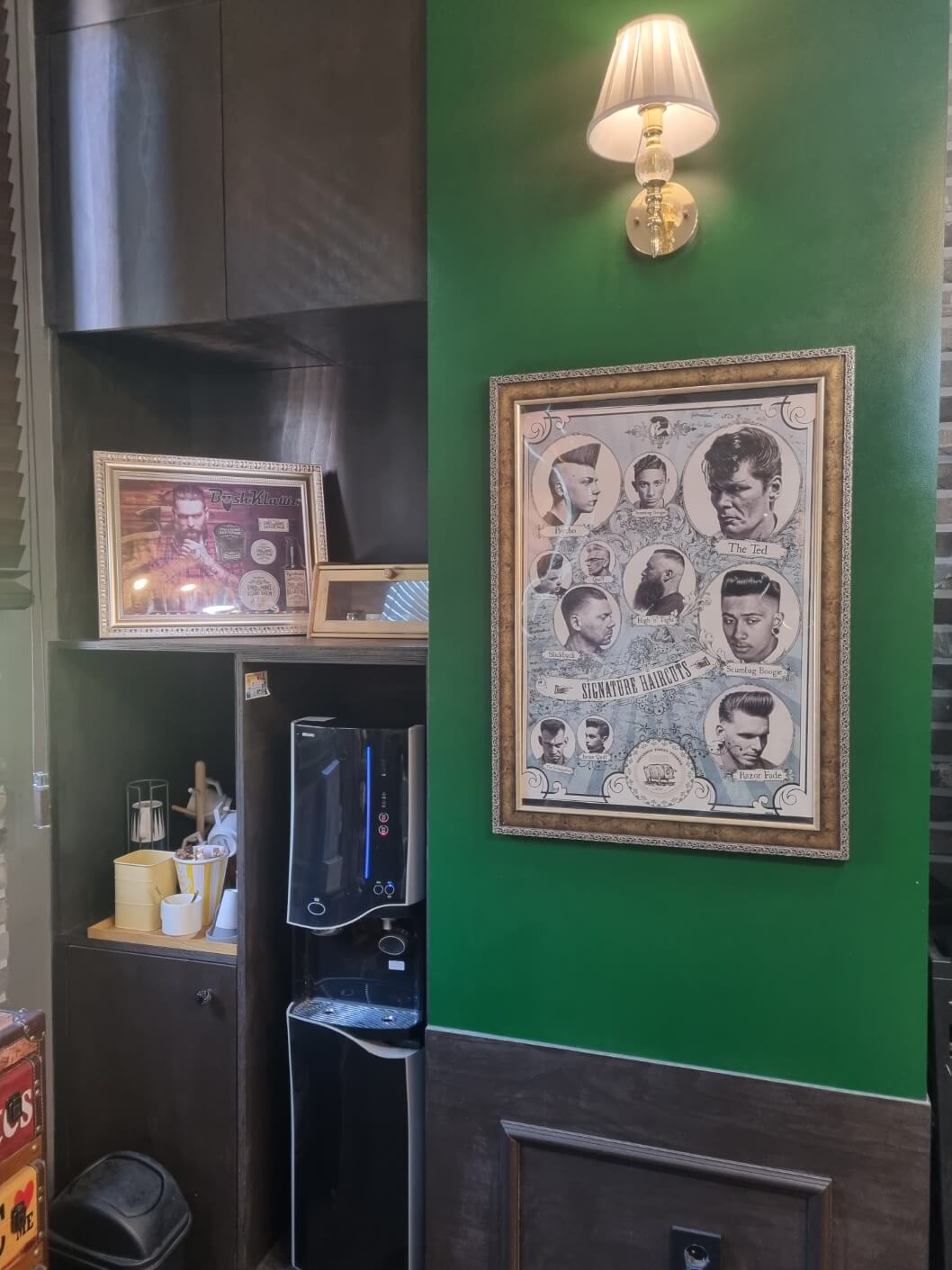 더킹바버샵 동탄점 포마드 추천 내돈내산 내부 방문후기