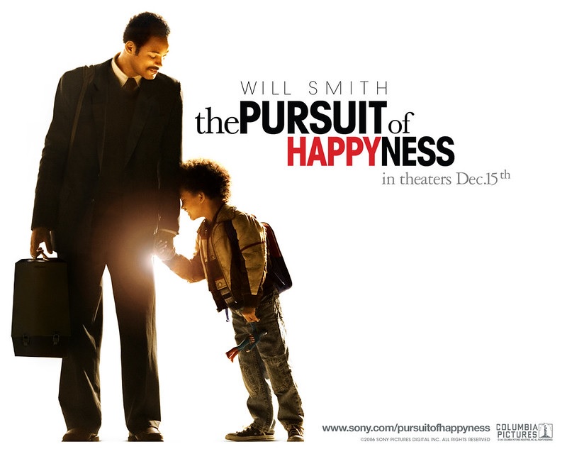 《행복을 찾아서》(The Pursuit of Happyness, 2006) official film poster
