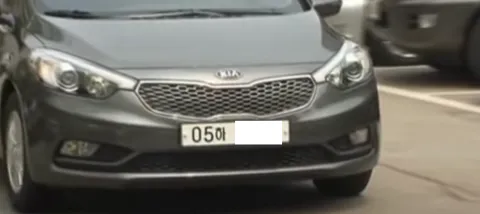 하 번호판 렌트카