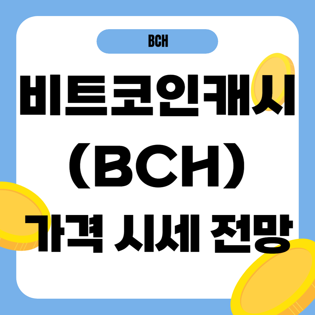 비트코인캐시 가격과 전망