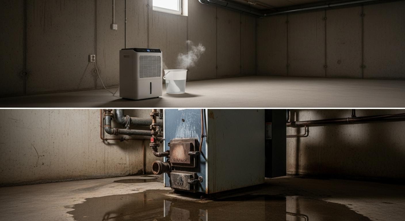 제습기 vs 보일러