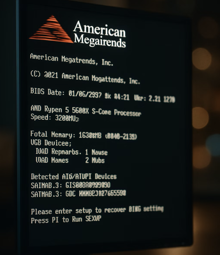 컴퓨터의 잠을 깨우는, 바이오스란?