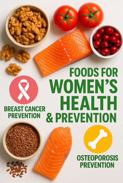 여성 건강을 위한 식탁: 유방암과 골다공증, 음식으로 예방