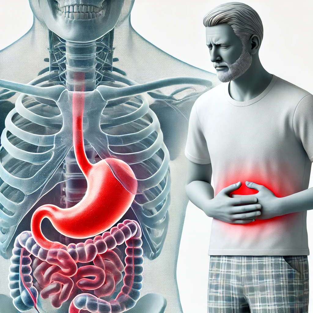 명치밑 통증 인포그래픽