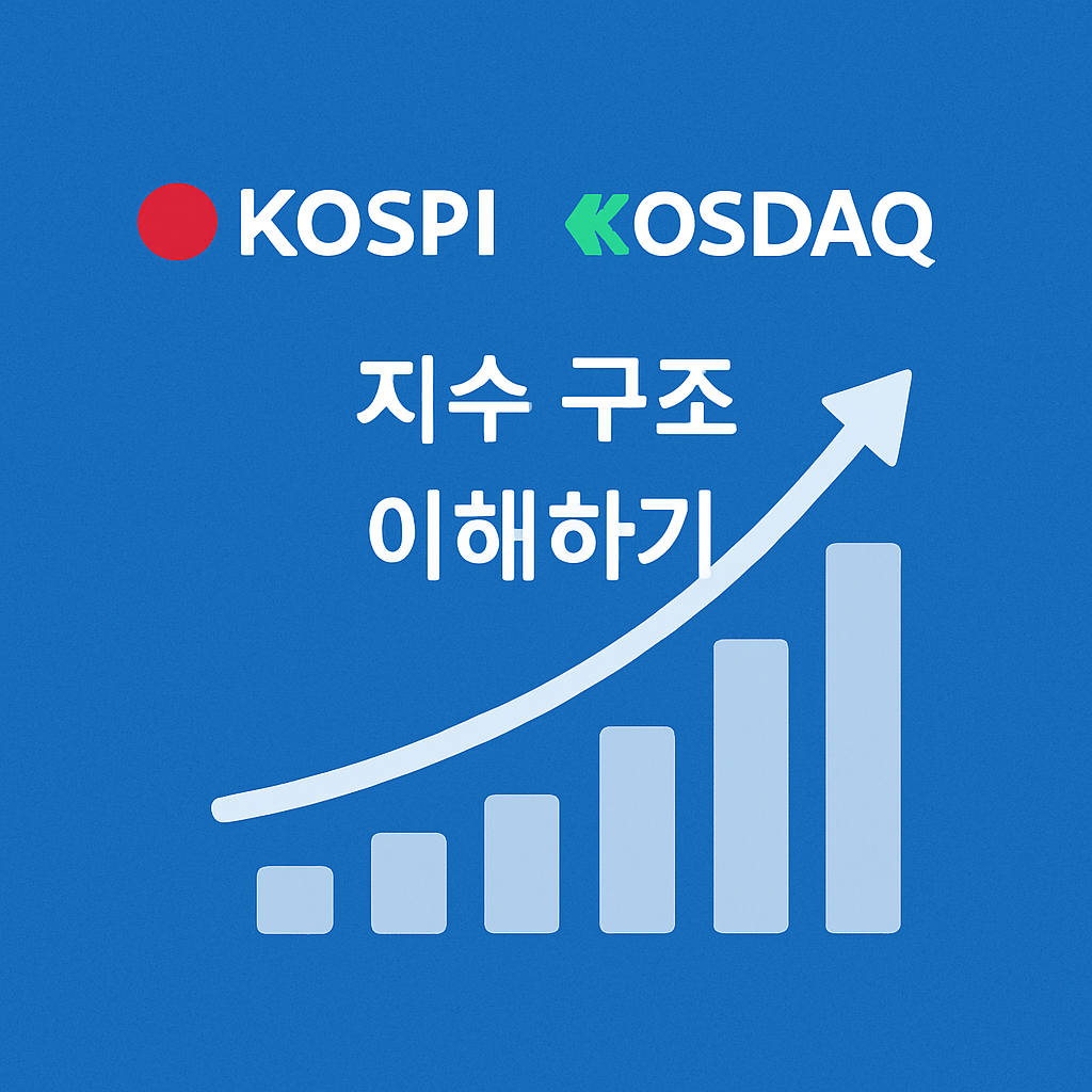 코스피·코스닥 지수, 이렇게 움직입니다📊 지수 투자 구조 완전정복