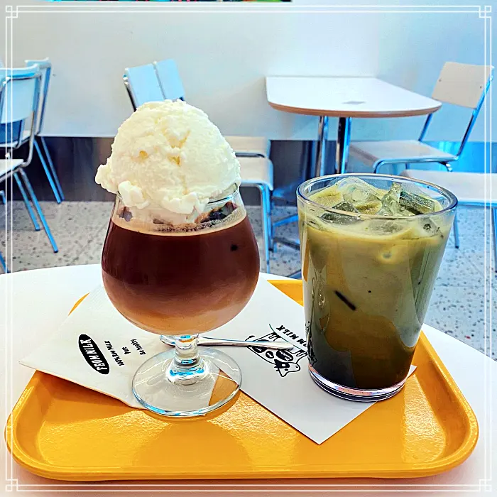 가평 터미널 맛집 칠학골 수흥목장, 새벽 원유로 만든 수제 유제품, 밀크 카페, 디저트