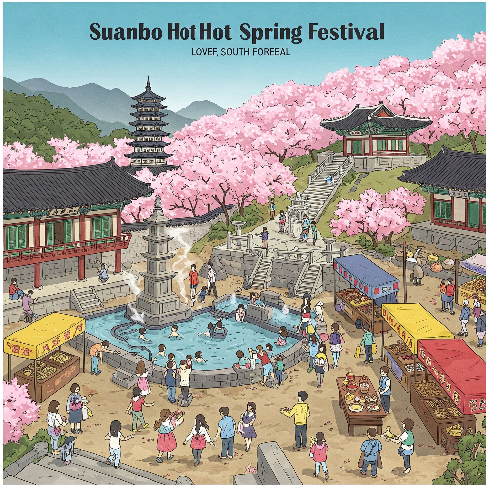 2025 영랑호 벚꽃축제 개화시기, 주차장부터 인생샷 명소까지 총정리!