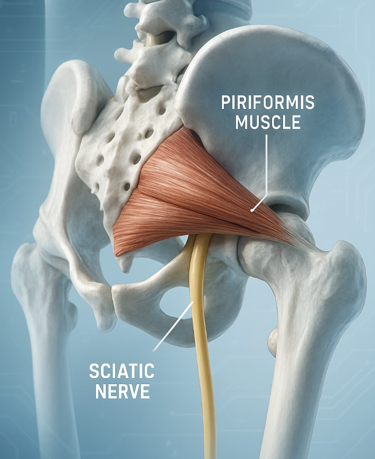 허리가 아닌 엉덩이가 범인