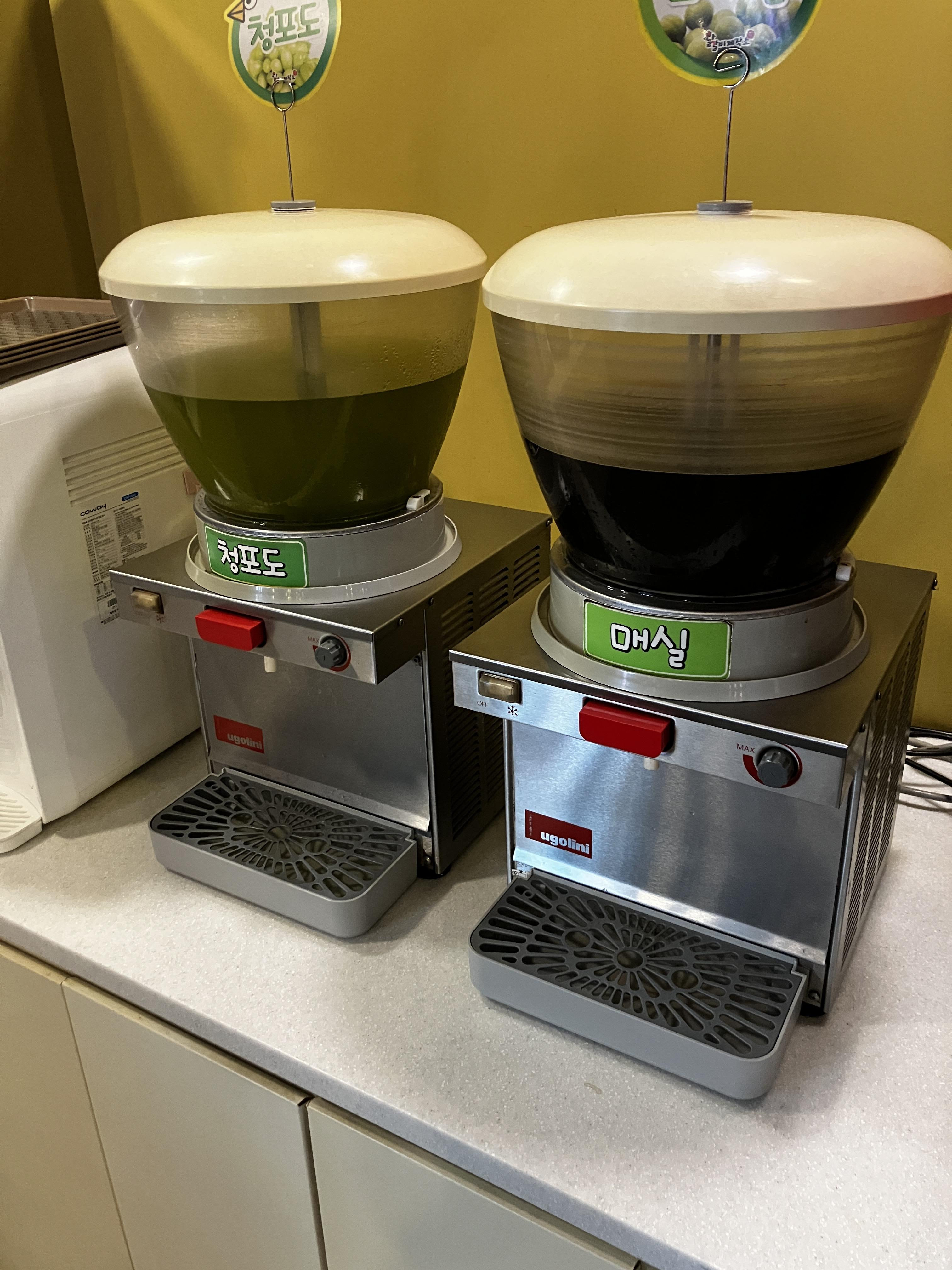 닭갈비제작소 무한리필 청포도