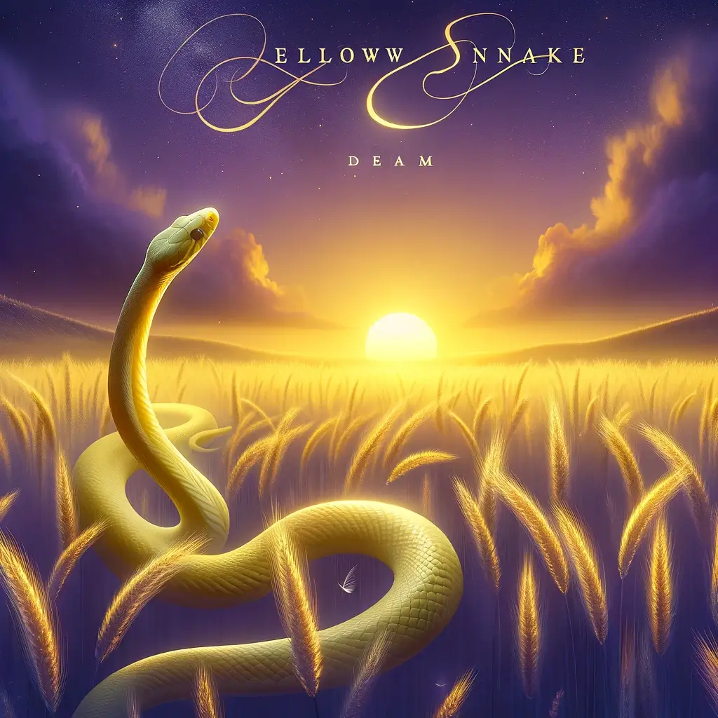 노란 뱀 꿈 해몽