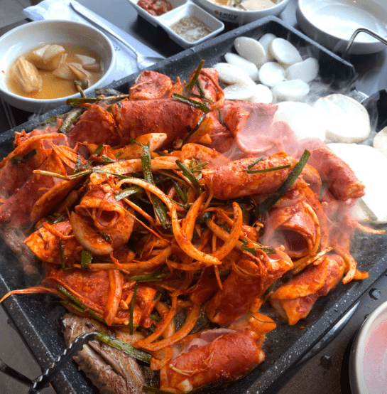 강서구 맛집 "오리한상 명지본점" 음식