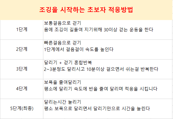 아침 조깅 다이어트 칼로리 소모 효과적인 방법! 4