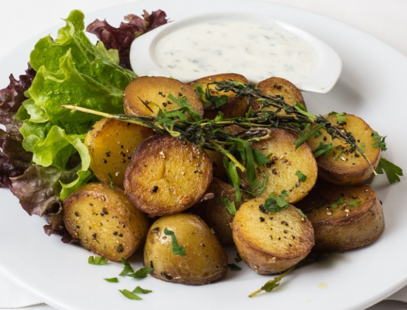한국의 감자 요리 군감자