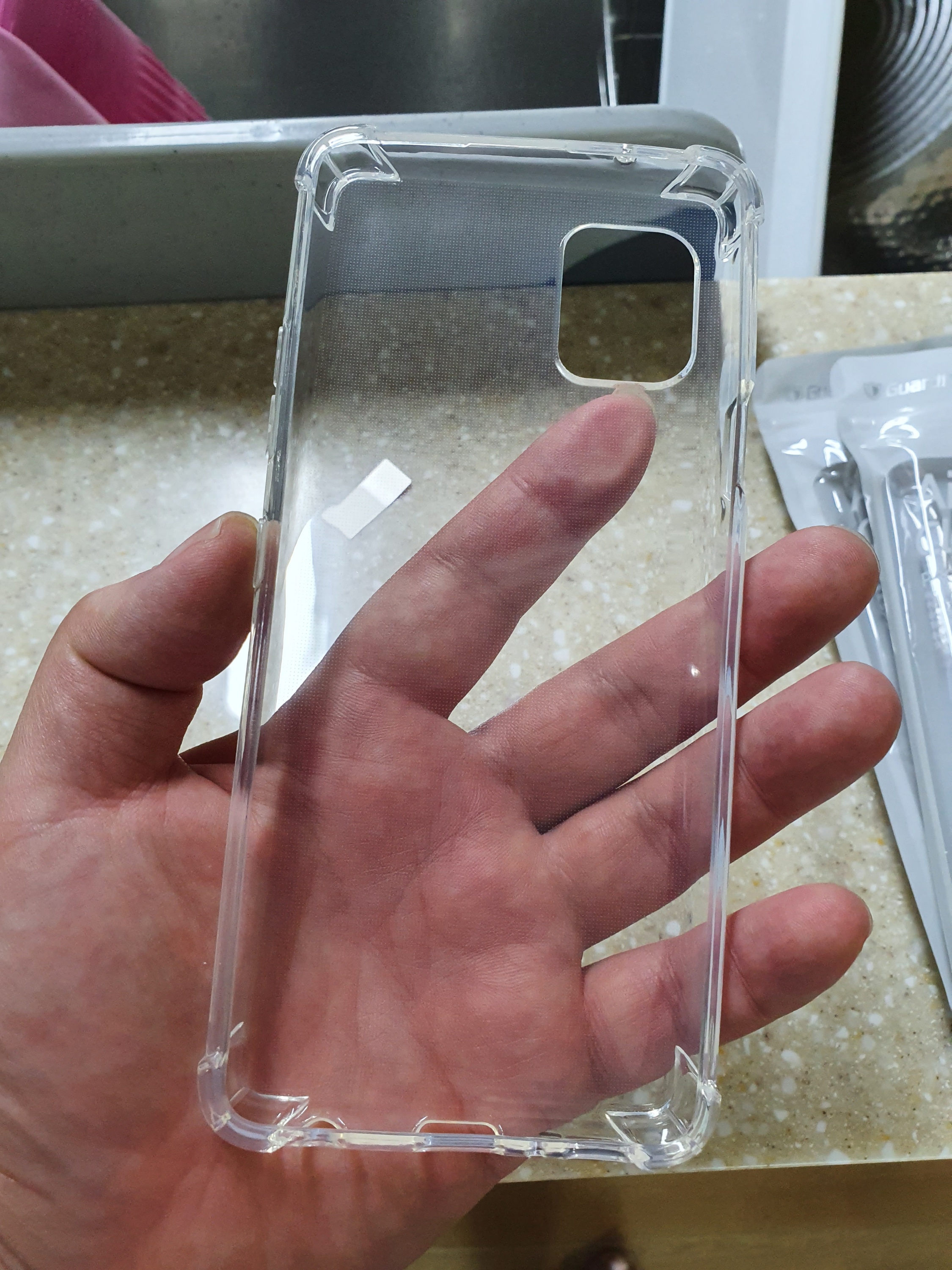 엘지스마트폰 Q92 가성비 젤리케이스 후면