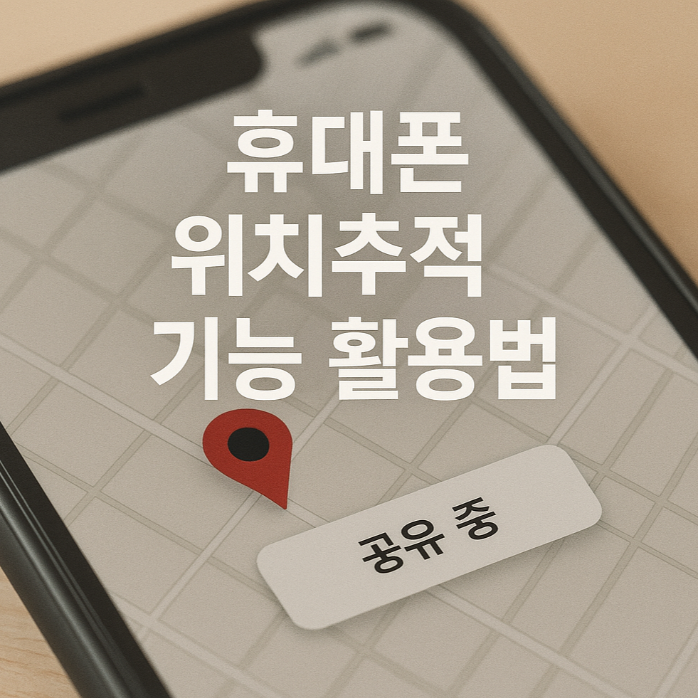 휴대폰 위치추적, 제대로 활용하고 안전하게 지키는 법 📍