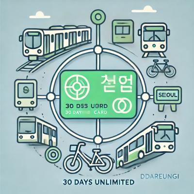 기후동행카드 무제한 대중교통 이용 혜택 총정리 - 버스 지하철 따릉이 한 장으로