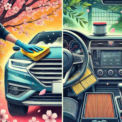 차량 미세먼지 관리와 봄철 자동차 점검: 건강한 드라이빙을 위한 필수 가이드