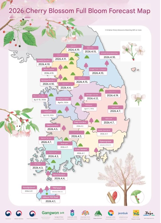 벚꽃개화시기