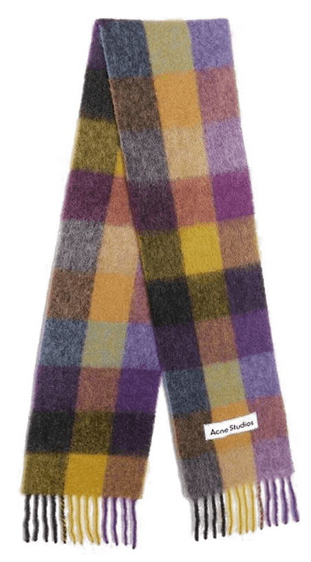 아크네 타탄 머플러2