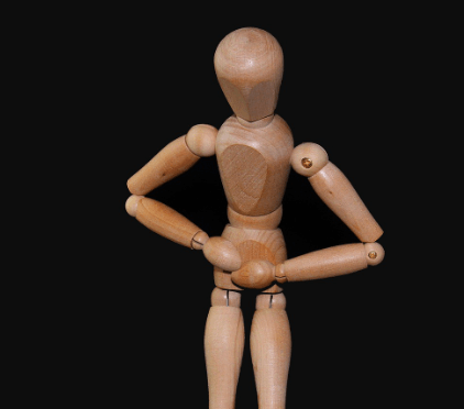 과민성대장증후군-복통-목각인형