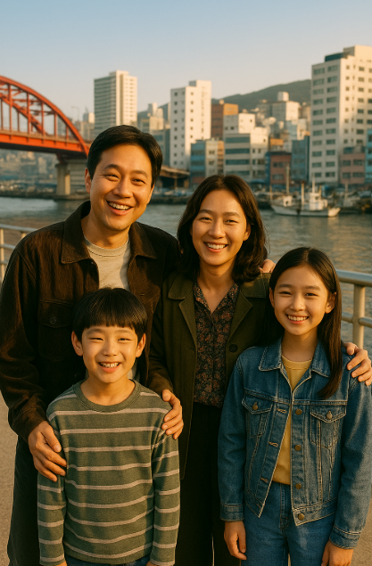 부산 배경 가족영화 이미지